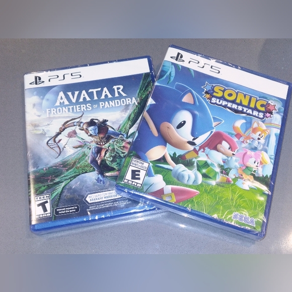 Avatar Frontiers Of Pandora/ Sonic Superstars PS5 Game Bundle - Picture 1 of 3